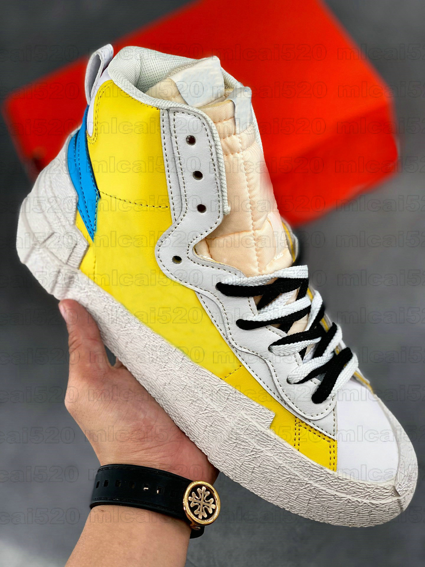 Blazers Mid High D High-Top Off Sports Shoes White Wolf Grey Snow Beach University Blue Women Mens Designer Trainer Runner Sneakers, Pay for extra price
Blazers Mid High D High-Top Off Sports Shoes White Wolf Grey Snow Beach University Blue Women Mens Designer Trainer Runner Sneakers, Pay for extra price