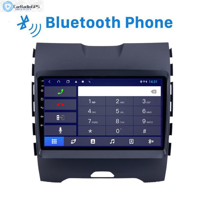 Car dvd Radio Multimedia Android 10 Player for Ford EDGE RANGER 2015-2018 Navigation support Steer Wheel Control