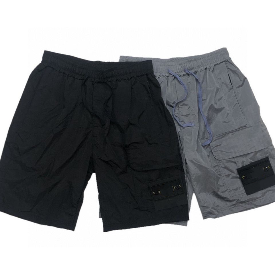 2021 summer men's shorts pocket embroidery bio metal stone badge Island nylon Sports, White;black
2021 summer men's shorts pocket embroidery bio metal stone badge Island nylon Sports, White;black