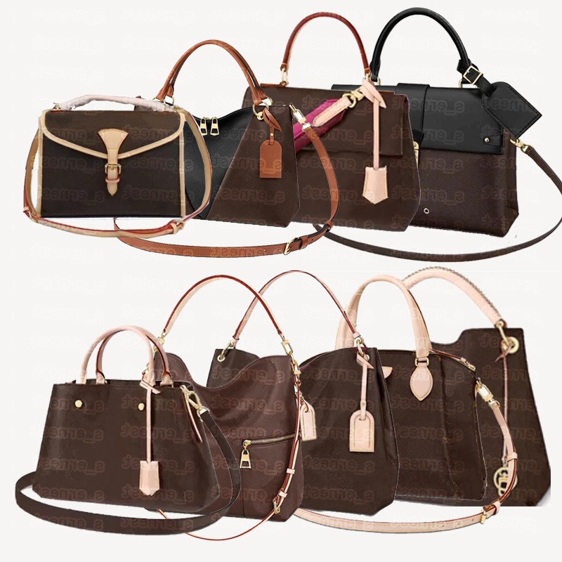Women Handbag 2022 Luxurys Designers Bags Brown Shoulder Tote Bag Genuine Leather Crossbody Purse Totes, With dust bag
Women Handbag 2022 Luxurys Designers Bags Brown Shoulder Tote Bag Genuine Leather Crossbody Purse Totes, With dust bag