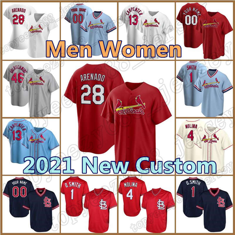 Cardinal 28 Nolan Arenado Jersey St Louis Custom Paul Goldschmidt Jerseys Yadier Molina Ozzie Smith Dexter Fowler Carpenter Men Women, Blue;black
Cardinal 28 Nolan Arenado Jersey St Louis Custom Paul Goldschmidt Jerseys Yadier Molina Ozzie Smith Dexter Fowler Carpenter Men Women, Blue;black