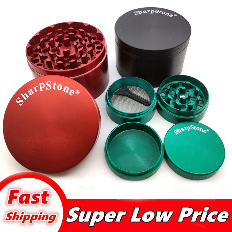 SharpStone Flat Zinc Alloy Dry Herb Grinders 40mm 50mm 55mm 63mm 75mm 4 parts Tobacco Grinder herb grinder cnc teeth Spice Crusher
SharpStone Flat Zinc Alloy Dry Herb Grinders 40mm 50mm 55mm 63mm 75mm 4 parts Tobacco Grinder herb grinder cnc teeth Spice Crusher