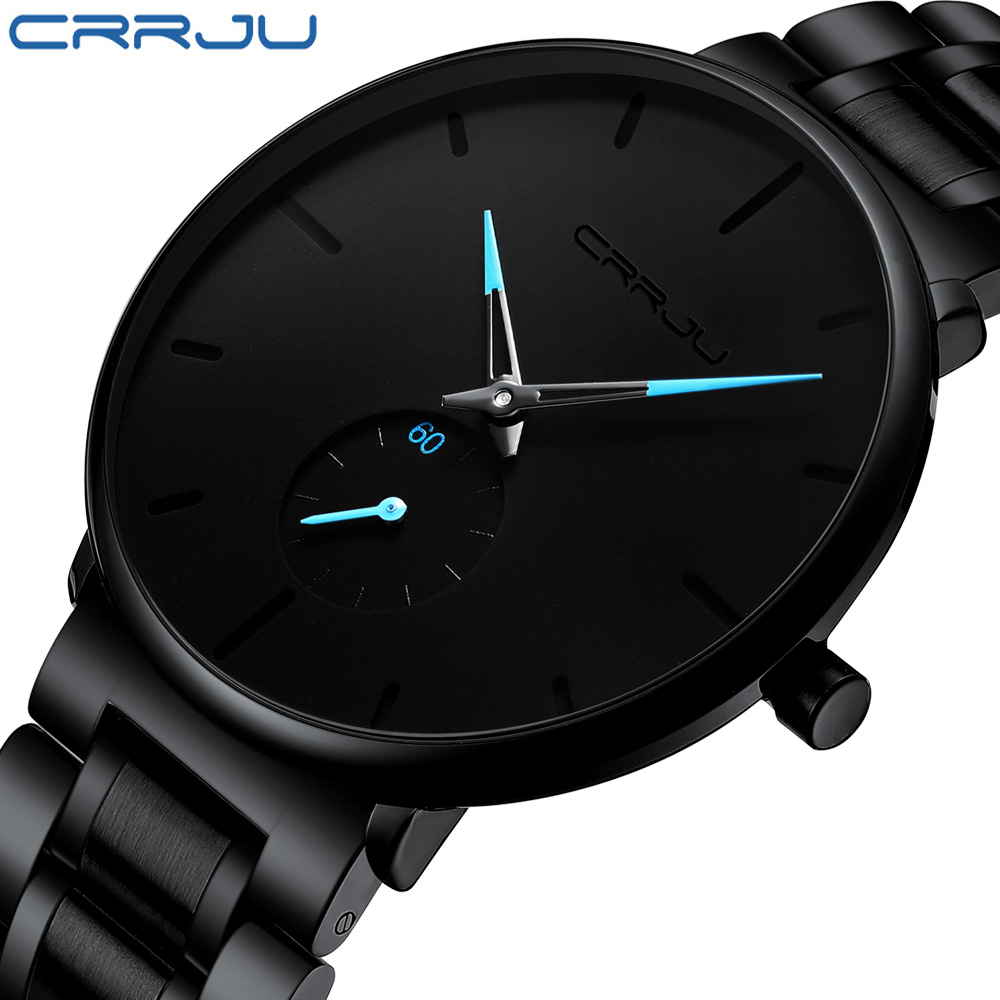 2021 Wristwatch For Man CRRJU Top Brand Luxury Stainless Steel Waterproof Clocks Men Watch Business Quartz Clock WristWatchg, Blue
2021 Wristwatch For Man CRRJU Top Brand Luxury Stainless Steel Waterproof Clocks Men Watch Business Quartz Clock WristWatchg, Blue