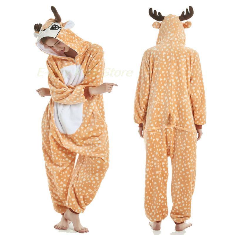 Pajamas Cartoon Deer Pajama Sets For Adult Women Sleepwear Winter Flannel Warm Hooded Jumpsuit Family Kids Cosplay Costume, Blue;red
Pajamas Cartoon Deer Pajama Sets For Adult Women Sleepwear Winter Flannel Warm Hooded Jumpsuit Family Kids Cosplay Costume, Blue;red