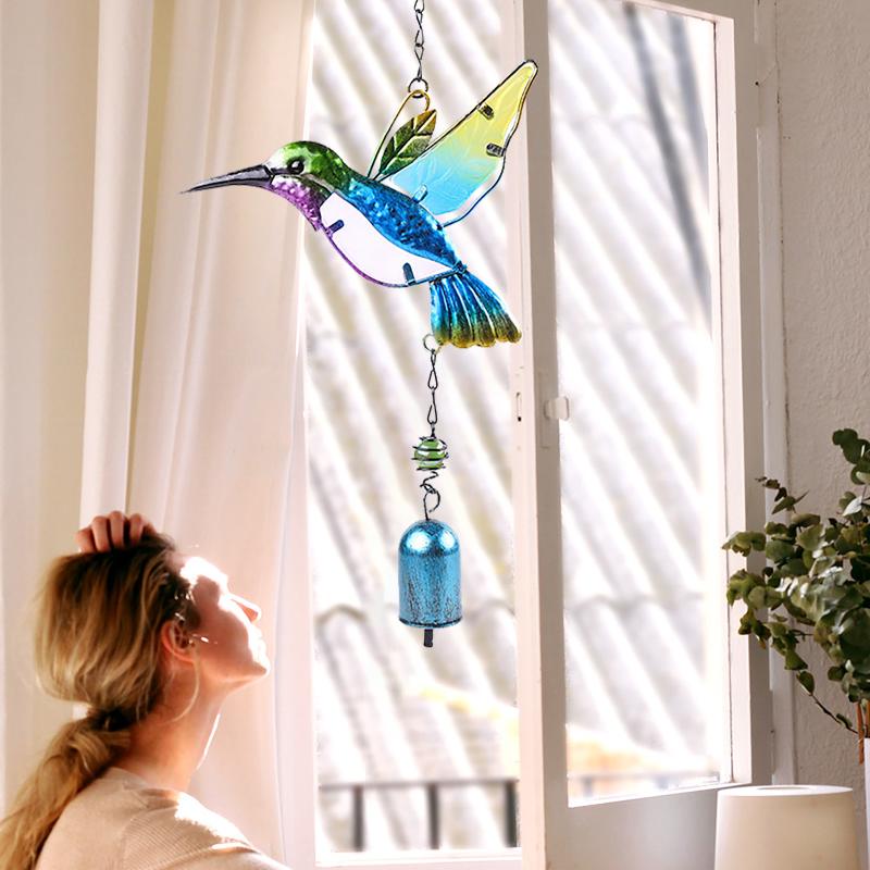 Wind Chimes Aluminum Hanging Ornament Home Outdoor Garden Yard Deco Hummingbird Bells Decorations Windchimes Decorative Objects & Figurines
Wind Chimes Aluminum Hanging Ornament Home Outdoor Garden Yard Deco Hummingbird Bells Decorations Windchimes Decorative Objects & Figurines
