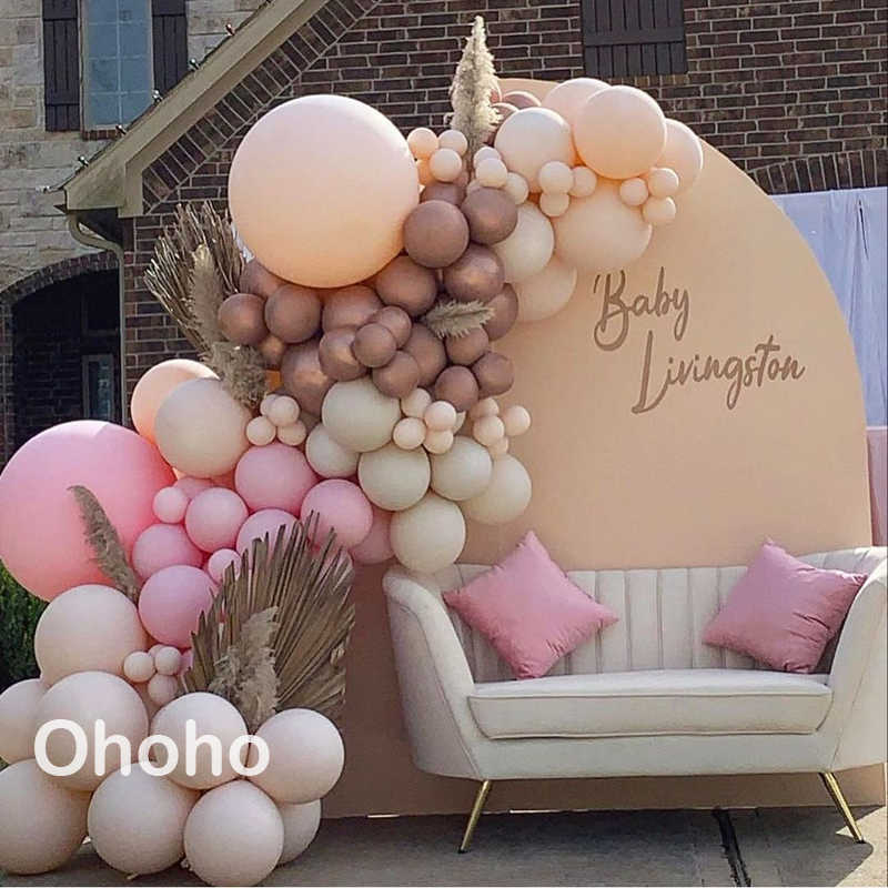 Ohoho Pastel Balloon Garland Arch Kit Happy Birthday Party Decoration Wedding Baby Shower Girl Baptism Decor Ballons Accessories X0715
Ohoho Pastel Balloon Garland Arch Kit Happy Birthday Party Decoration Wedding Baby Shower Girl Baptism Decor Ballons Accessories X0715