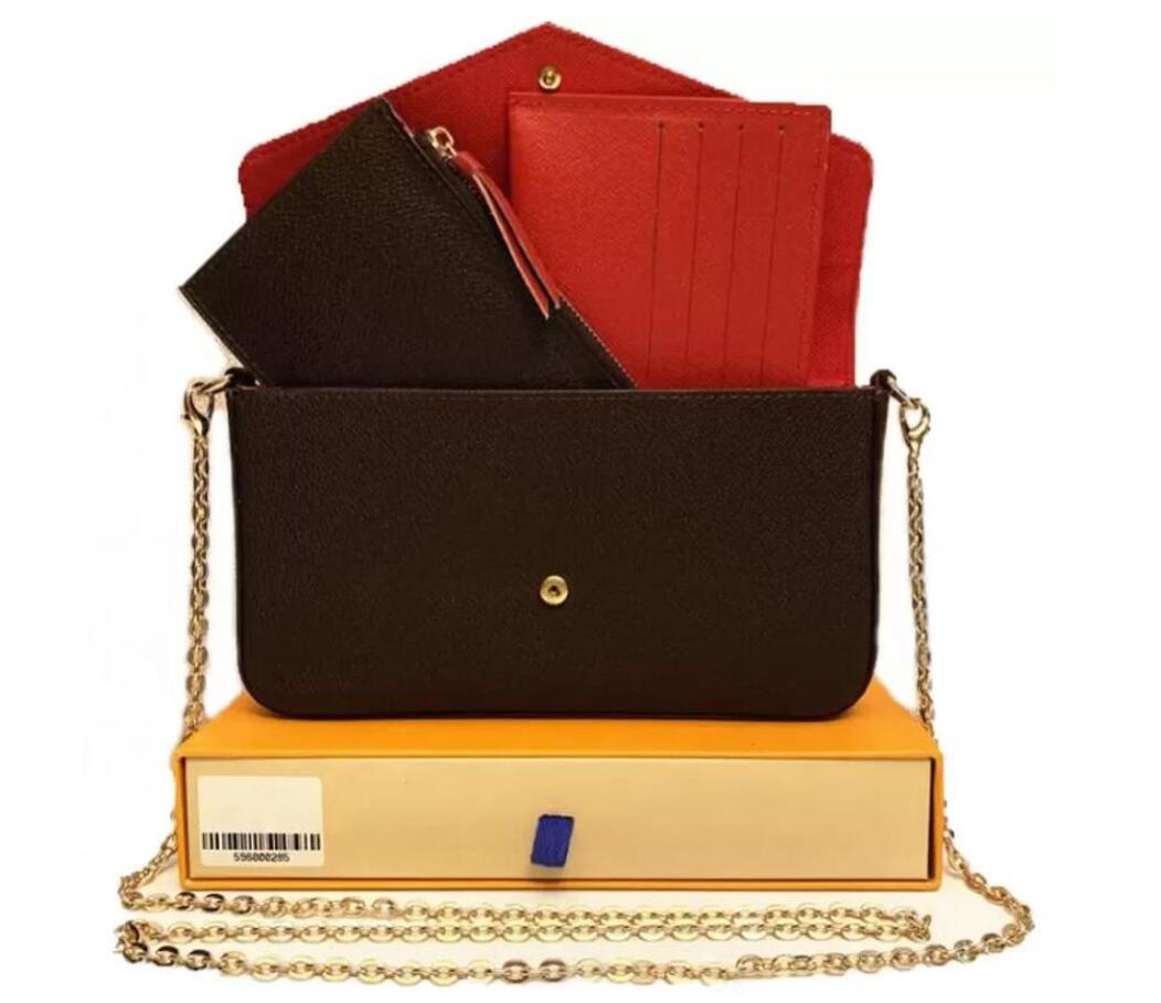 Louise Viuton luxurys bag favorite multi accessories 3 pcs/set women Crossbody Purse Messenger bags Handbags Flowers shoulder lady Leather with box 61276, Red
Louise Viuton luxurys bag favorite multi accessories 3 pcs/set women Crossbody Purse Messenger bags Handbags Flowers shoulder lady Leather with box 61276, Red