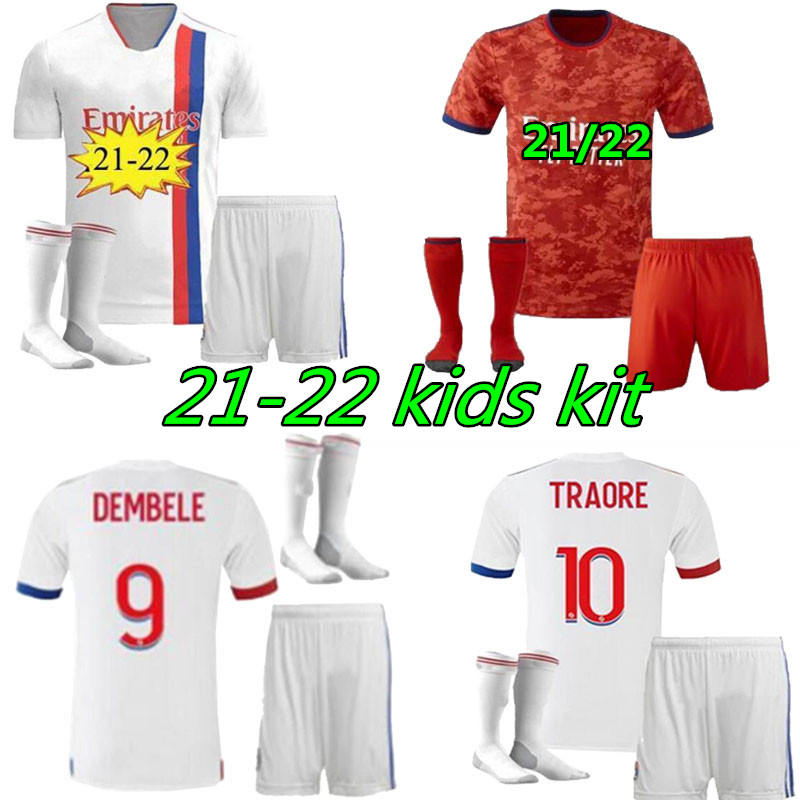kids kit 21 22 Olympique Lyonnais AOUAR DENBELE FEKIR soccer jersey 2021 2022 LYOn maillot de foot TRAORE MEMPHIS child youth football Shirt, Black 
kids kit 21 22 Olympique Lyonnais AOUAR DENBELE FEKIR soccer jersey 2021 2022 LYOn maillot de foot TRAORE MEMPHIS child youth football Shirt, Black