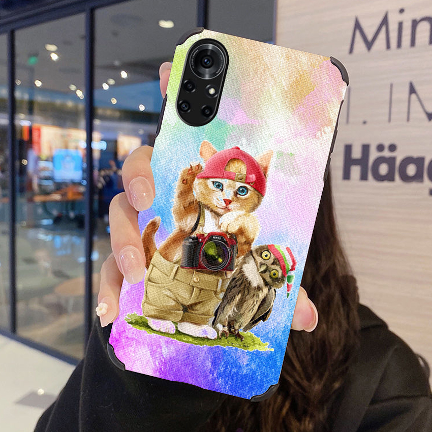 Cases Watercolor Cute Kitten Cat & Owl leather grain Phone case for Samsung Galaxy S8 S9 S10 S20 S21 Ultra Note 8 9 10 20 Heavy fall shockpr
Cases Watercolor Cute Kitten Cat & Owl leather grain Phone case for Samsung Galaxy S8 S9 S10 S20 S21 Ultra Note 8 9 10 20 Heavy fall shockpr
