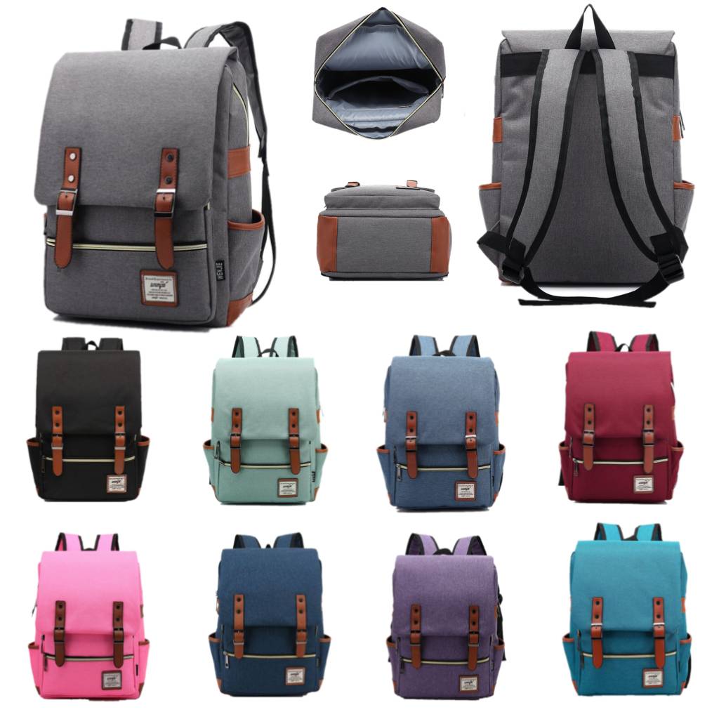 Vintage Laptop Bag Backpack Women Mens Knapsack School College Racksack Fits 15 inch Notebook Computer Bags Shoulderbag Bookbag Satchel
Vintage Laptop Bag Backpack Women Mens Knapsack School College Racksack Fits 15 inch Notebook Computer Bags Shoulderbag Bookbag Satchel