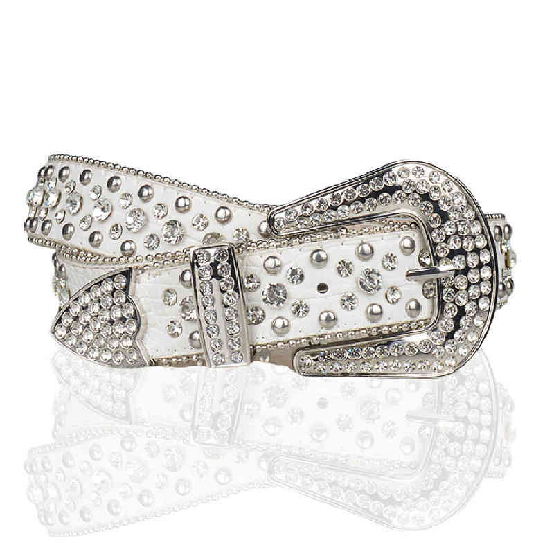 Manufacture New Inspired Digner Laser Belts Men Shiny Studded DNA Rhinton PU Diamond Belt Women, Black
Manufacture New Inspired Digner Laser Belts Men Shiny Studded DNA Rhinton PU Diamond Belt Women, Black