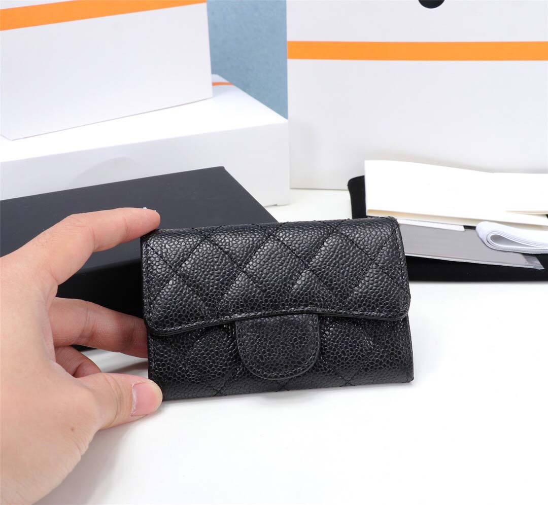 2021 Men's Women's Wallet Coin Purse Card Case Leather Casual Fashion AP0214 11-8.5-3, Caviar silver buckle
2021 Men's Women's Wallet Coin Purse Card Case Leather Casual Fashion AP0214 11-8.5-3, Caviar silver buckle