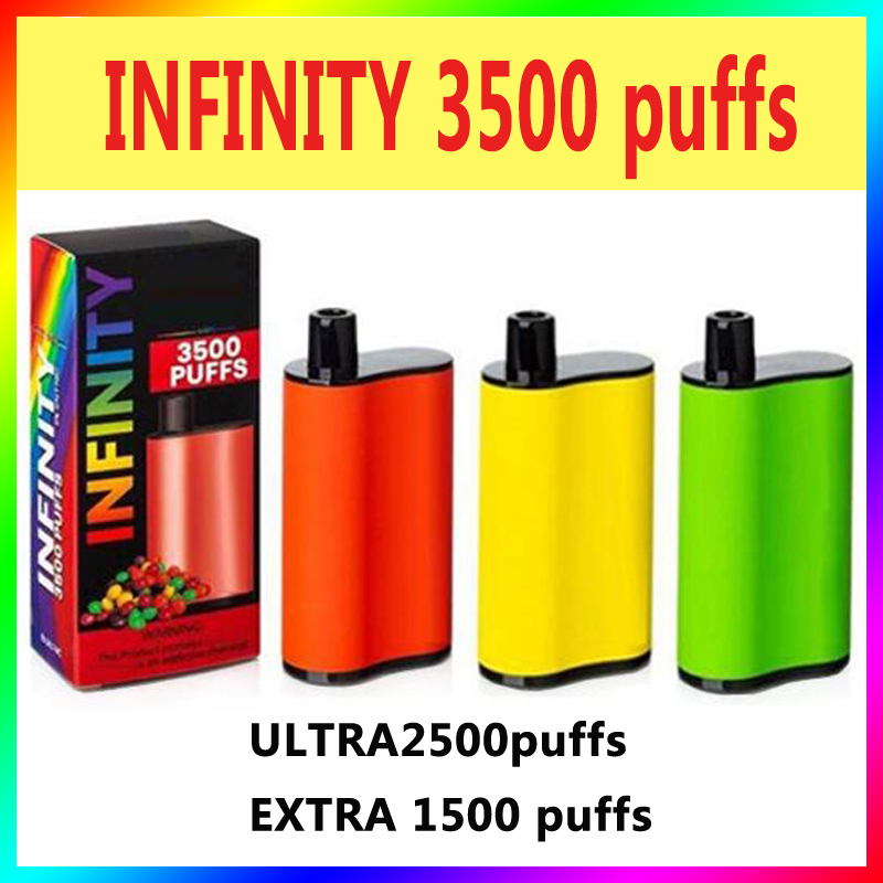 Factory Outlet Fumed INFINITY Disposable e cigarettes 1500mah battery 12ml Prefilled with 3500 puffs
Factory Outlet Fumed INFINITY Disposable e cigarettes 1500mah battery 12ml Prefilled with 3500 puffs