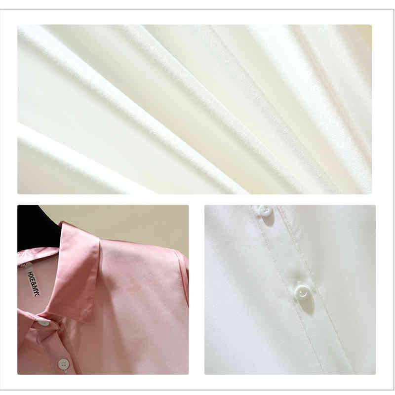 Office Lady Blusas Mujer De Moda Autumn Women Long Sleeve Chiffon Blouses and Shirts POLO Collar Female Clothing 11925 210506