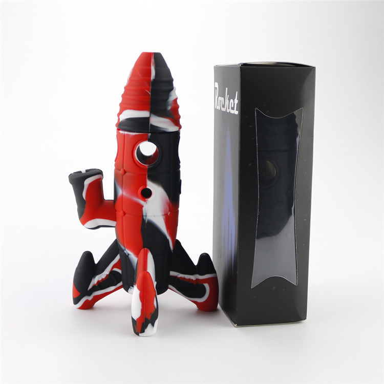 new silicone bong mini hookahs 7.7 inches rocket shaped multi colors with glass bowl water pipe with glass bowl
new silicone bong mini hookahs 7.7 inches rocket shaped multi colors with glass bowl water pipe with glass bowl