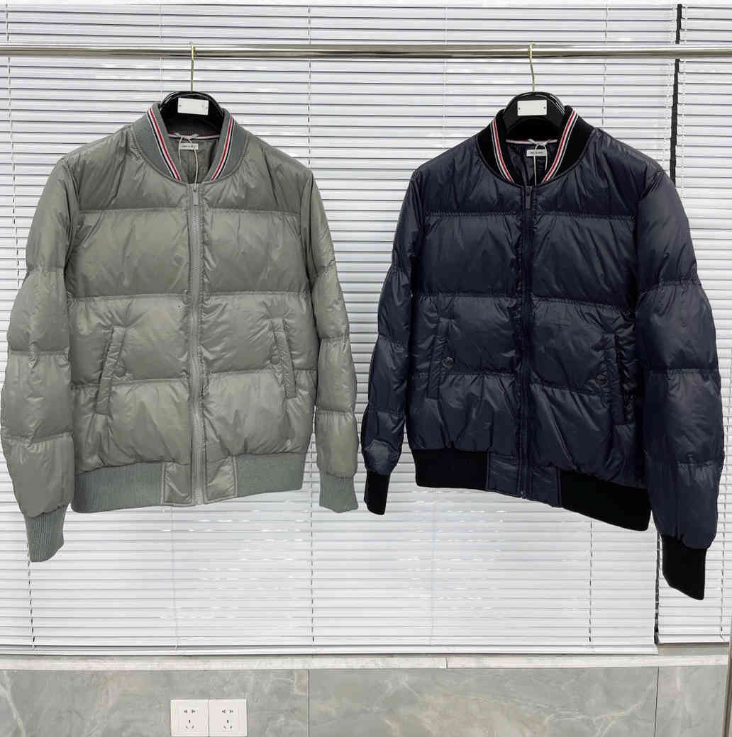 downs Fashion TB THOM Brand Men Coats Slim Fit Short Down Jacket Solid Baseball Uniform Thick Casual Winter Clothing, Black
downs Fashion TB THOM Brand Men Coats Slim Fit Short Down Jacket Solid Baseball Uniform Thick Casual Winter Clothing, Black