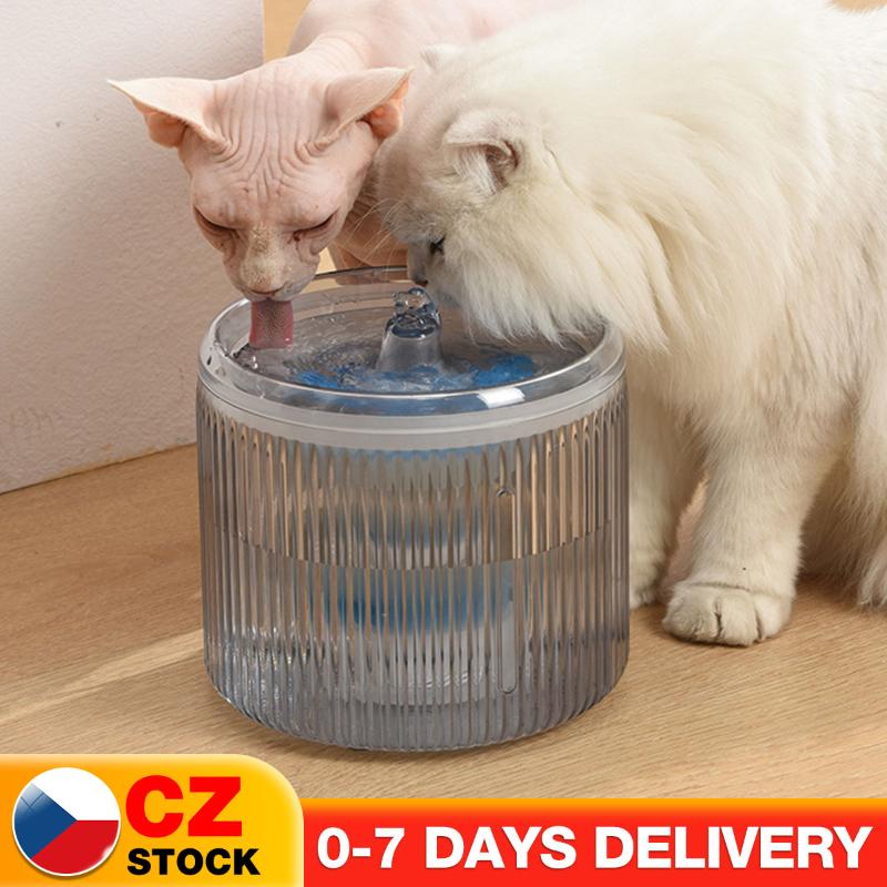 Cat Bowls & Feeders 2.6L Automatic Water Dispenser With BPA-free Faucet Dog Fountain Transparent Filter Drinker Pet Sensor Drinking Feeder
Cat Bowls & Feeders 2.6L Automatic Water Dispenser With BPA-free Faucet Dog Fountain Transparent Filter Drinker Pet Sensor Drinking Feeder