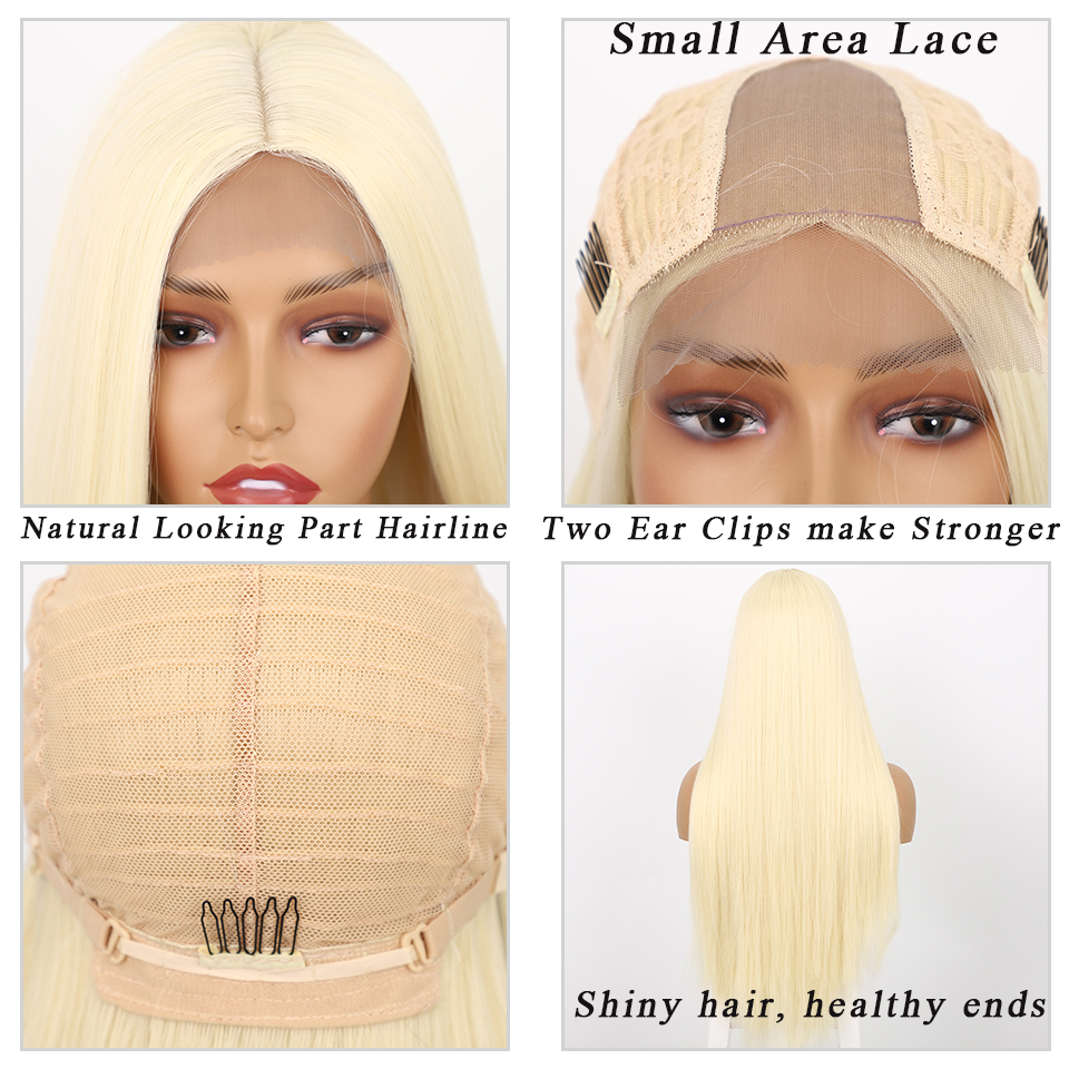Elasticity Water Wave Style 30 Inches Long Synthetic Remy Wigs in Honey Blonde Shade Perfect Fit No Adhesive Needed