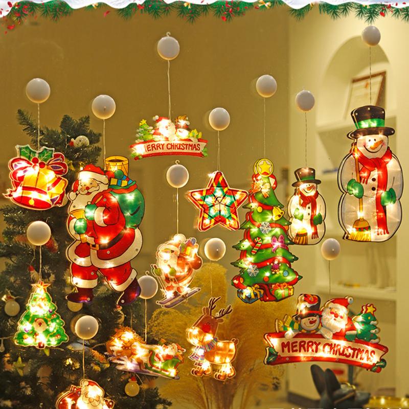 Christmas Decorations Natal 1pcs Santa Claus Elk Bell LED Fairy Lights Ornaments Navidad 2021 For Home Year Xmas
Christmas Decorations Natal 1pcs Santa Claus Elk Bell LED Fairy Lights Ornaments Navidad 2021 For Home Year Xmas