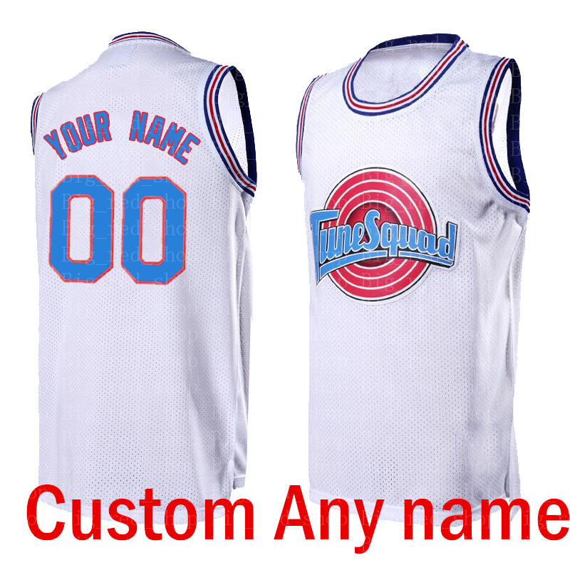 Custom DIY DESIGN Movie Space Jam Any number Jersey 00 mesh basketball Sweatshirt personalized stitching team name and numbe White
Custom DIY DESIGN Movie Space Jam Any number Jersey 00 mesh basketball Sweatshirt personalized stitching team name and numbe White