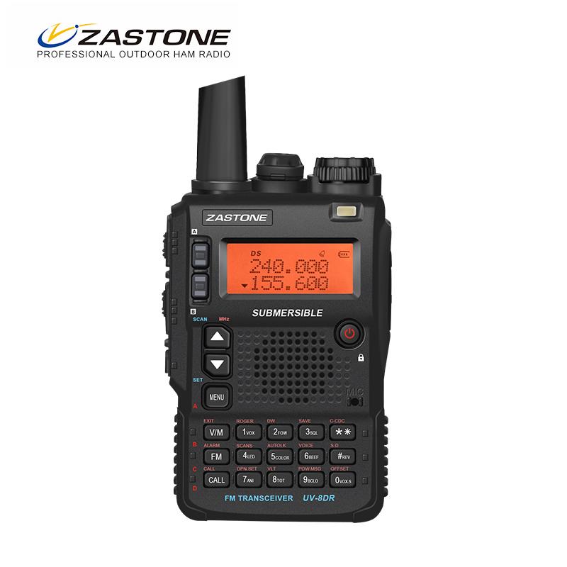 Walkie Talkie Zastone UV-8DR VHF/UHF 136-174MHz 240-260MHz 400-520MHz Tri Band 128 CH UV8DR Two Way Radio Ham Comunicador
Walkie Talkie Zastone UV-8DR VHF/UHF 136-174MHz 240-260MHz 400-520MHz Tri Band 128 CH UV8DR Two Way Radio Ham Comunicador