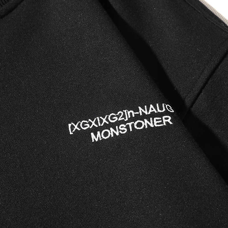 LIFENWENNA Full Sleeve T-shirts Men O-neck Patchwork Long Sleeve T Shirt Men Casual Comfortable Hip Hop T Shirts Men Autumn 5XL 210528