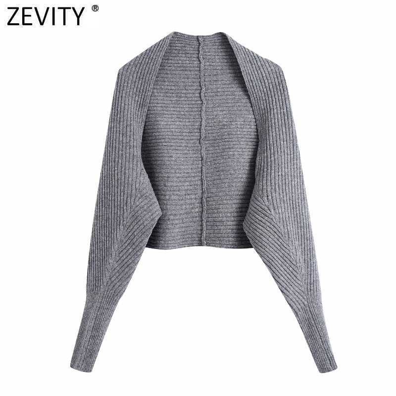 Zevity Women Oversleeve Shawl Style Knitting Sweater Femme Chic Design High Street Casual Ladies Cardigans Tops S556 210603, Bb s556h
Zevity Women Oversleeve Shawl Style Knitting Sweater Femme Chic Design High Street Casual Ladies Cardigans Tops S556 210603, Bb s556h