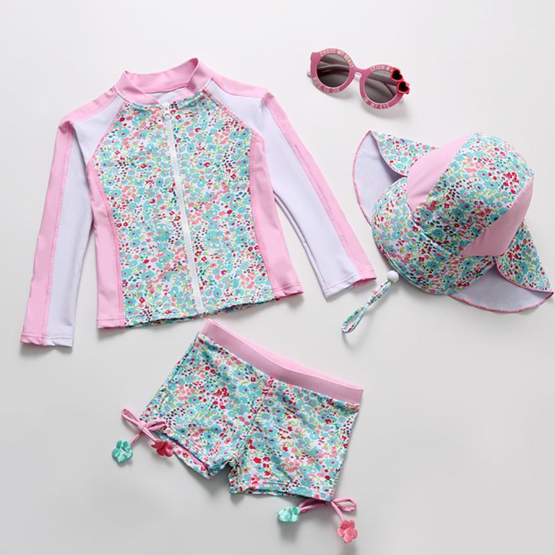 One-Pieces UV Protection Swimsuit Baby Girls Long Sleeve Swimwear UPF50+ Kids Bathing Suits Children Swimming Pool Clothes 3pcs With Hat
One-Pieces UV Protection Swimsuit Baby Girls Long Sleeve Swimwear UPF50+ Kids Bathing Suits Children Swimming Pool Clothes 3pcs With Hat