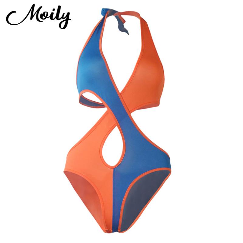 Sexy Bikinis 2021 Halter Neck High Cut Bodysuits One-piece Swimwear Women Summer Color Block Swimsuit Female Monikini Swimsuits Suits
Sexy Bikinis 2021 Halter Neck High Cut Bodysuits One-piece Swimwear Women Summer Color Block Swimsuit Female Monikini Swimsuits Suits