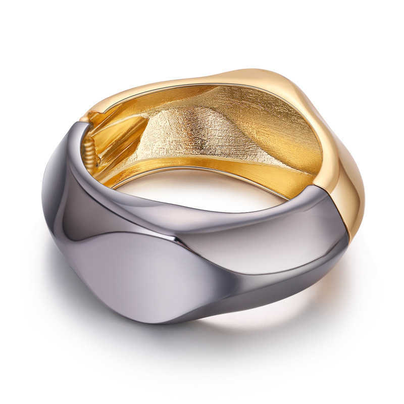 Hip Hop Chunky Thick Metal Alloy Bracelets Punk Round Jewelry Bracelet Accessories Birthday Festival Best Gifts Q0719
Hip Hop Chunky Thick Metal Alloy Bracelets Punk Round Jewelry Bracelet Accessories Birthday Festival Best Gifts Q0719