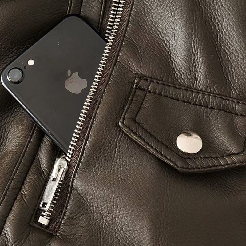 PU Warm Fur Long Sleeve Lapel Thickening Motorcycle Women's Jacket Winter Belt Chic Zipper Black Female Coat Green Tops 210507