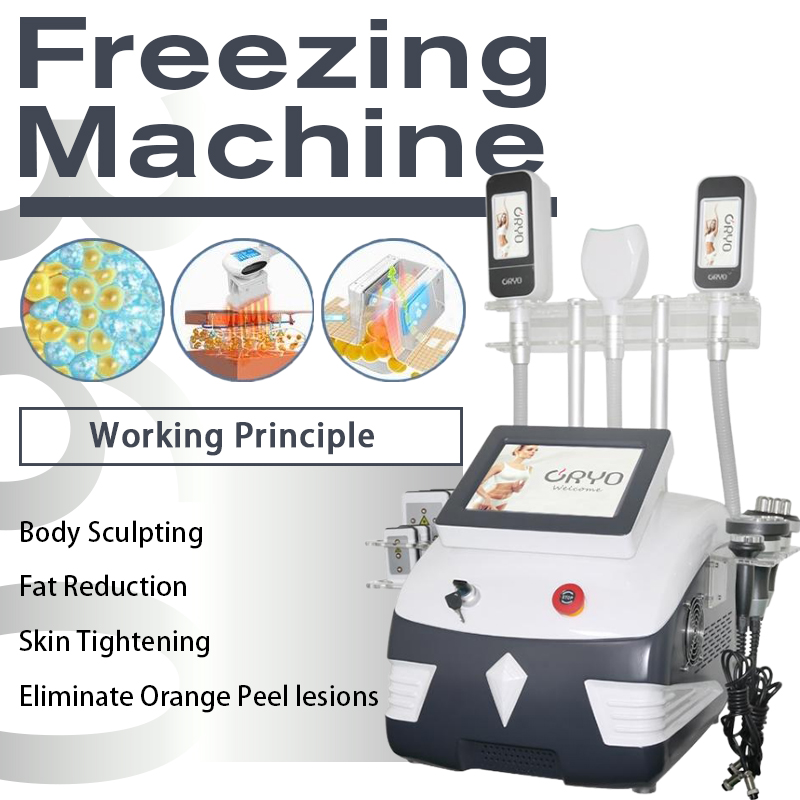Hot 5 In 1 Cryolipolysis with 3 Cryo Handles+40K+Rf+Rf+ 6 Pads Lase Cavitation 360° Double Chin Fat Freeze Slimming Machine#001
Hot 5 In 1 Cryolipolysis with 3 Cryo Handles+40K+Rf+Rf+ 6 Pads Lase Cavitation 360° Double Chin Fat Freeze Slimming Machine#001