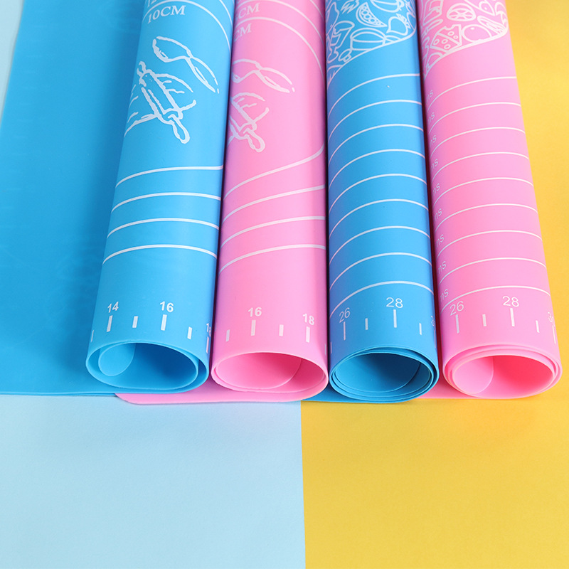 Kitchen Accessories Silicone Baking Mats Sheet Pizza Dough Non-Stick Maker Holder Pastry Cooking Tools Kitchen Utensils Gadgets