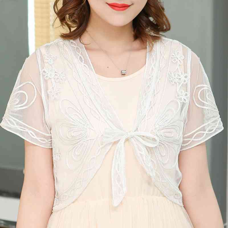 Blusas Mujer De Moda Short Sleeve Summer Blouse Women V-neck Hollow Lace Blouse Shirt Tops Women Cardigan Short Blouse D03 210602, Pink
Blusas Mujer De Moda Short Sleeve Summer Blouse Women V-neck Hollow Lace Blouse Shirt Tops Women Cardigan Short Blouse D03 210602, Pink
