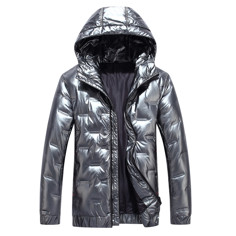 2021 new trend bright face hooded white duck down large thickened cotton jacket men's, Black
2021 new trend bright face hooded white duck down large thickened cotton jacket men's, Black