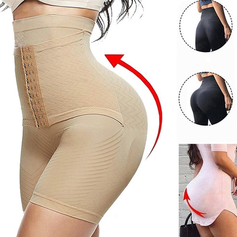 Women' Shapers Women Waist Trainer Shapewear Tummy Control Body Shaper Shorts Hi-Waist BuLifter Thigh Slimmer Slimming Buckle Panties, Black
Women' Shapers Women Waist Trainer Shapewear Tummy Control Body Shaper Shorts Hi-Waist BuLifter Thigh Slimmer Slimming Buckle Panties, Black