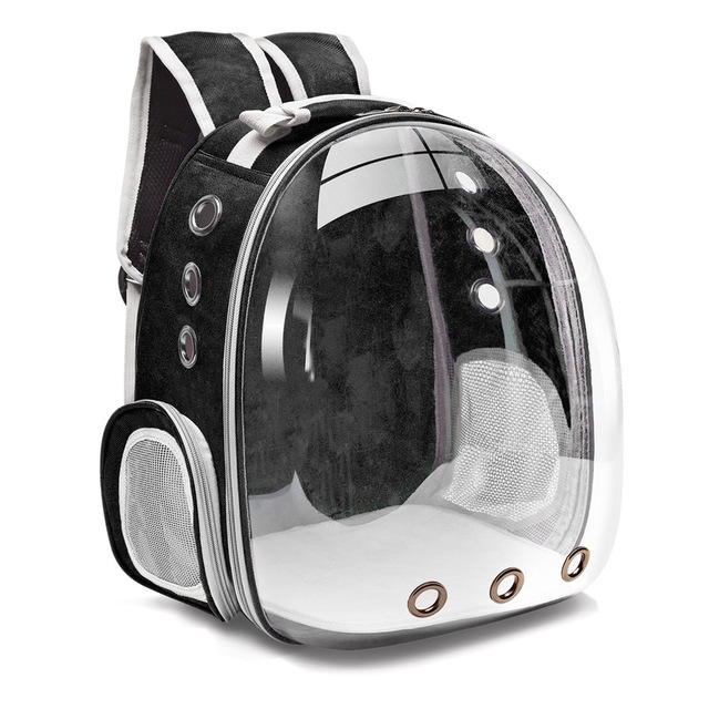 Portable Cat Carrier Bag Breathable Backpack Small Pet Outdoor Travel for Cats Dogs Transparent Space