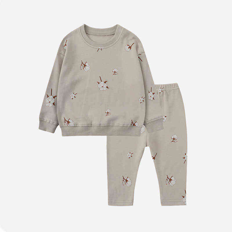 Baby Pajamas Sets Unisex Kids Clothing 's Toddler Boy Girl Clothes Children's Home Wear 211130