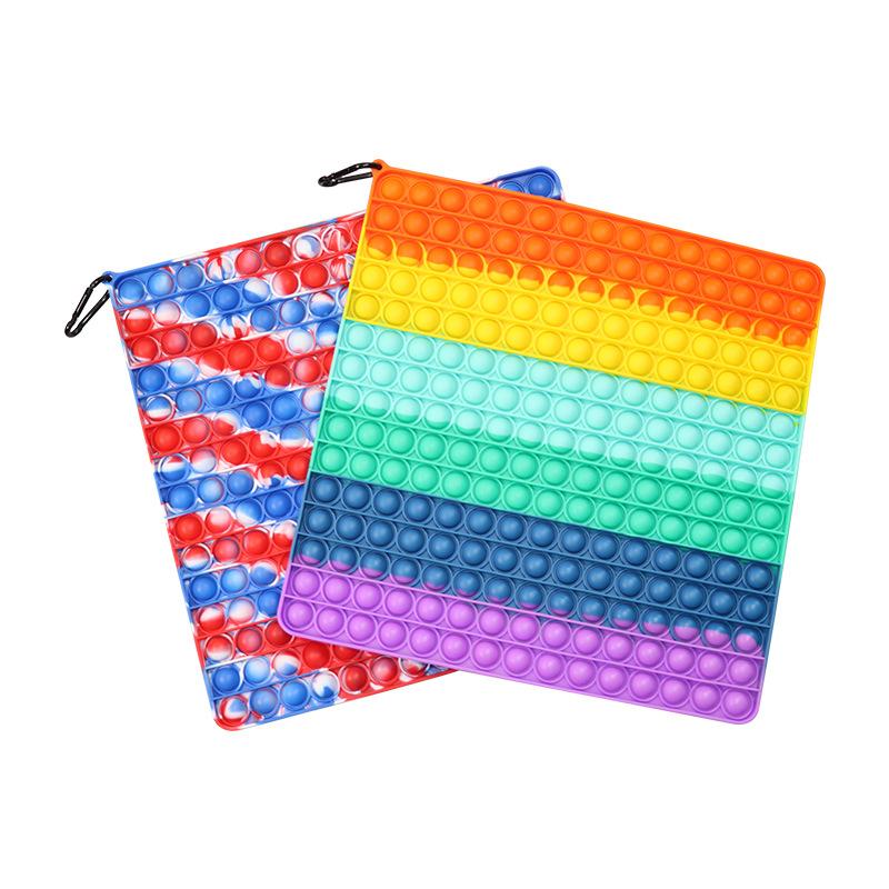 Super Big Size 30CM Funny Push Bubble Fidget Toy Autism Needs Squishy Stress Reliever Toys Gifts Anti-stress Soft Sensory Reusable Board Games Party F
