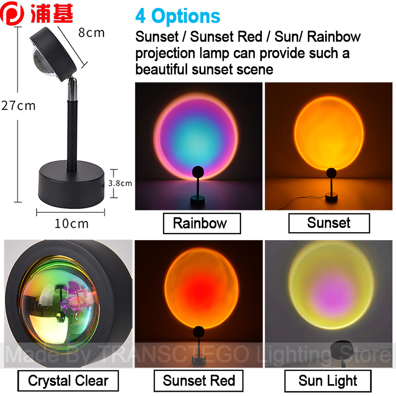 LED Night Sunset Projection Lamp LED Night Lights Sunset Lamp Bedroom Decor USB Rainbow Projector Atmosphere for Home Bar Dropshipping
LED Night Sunset Projection Lamp LED Night Lights Sunset Lamp Bedroom Decor USB Rainbow Projector Atmosphere for Home Bar Dropshipping