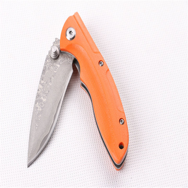 Mantis little Soldier (Damascus Steel Blade) Folding Knife G10 Handle High Hardness outdoor Hunt Camp Survival EDC Tools
Mantis little Soldier (Damascus Steel Blade) Folding Knife G10 Handle High Hardness outdoor Hunt Camp Survival EDC Tools
