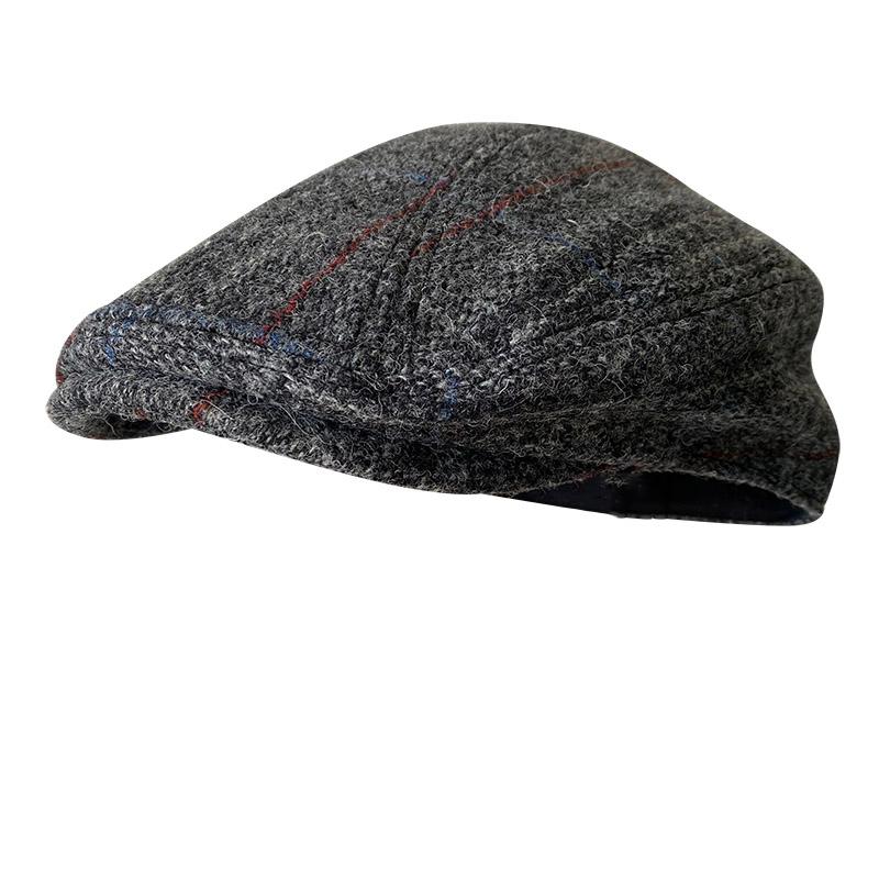 Berets 100% Wool Men's Winter High Quality Sboy Hats Herringbone Octagon Cap Grey Plaid Men Women Gatsby Flat Hat BLM384, Black
Berets 100% Wool Men's Winter High Quality Sboy Hats Herringbone Octagon Cap Grey Plaid Men Women Gatsby Flat Hat BLM384, Black