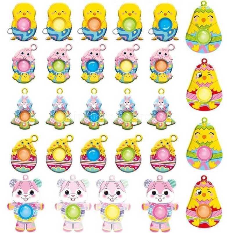 NEW!!! Easter Party Ornaments Cartoon Fidget Simple Key Ring Bubble Toys Painted Egg Rabbit Bunny Chicken Keychain Bag Purse Gift CDC07
NEW!!! Easter Party Ornaments Cartoon Fidget Simple Key Ring Bubble Toys Painted Egg Rabbit Bunny Chicken Keychain Bag Purse Gift CDC07
