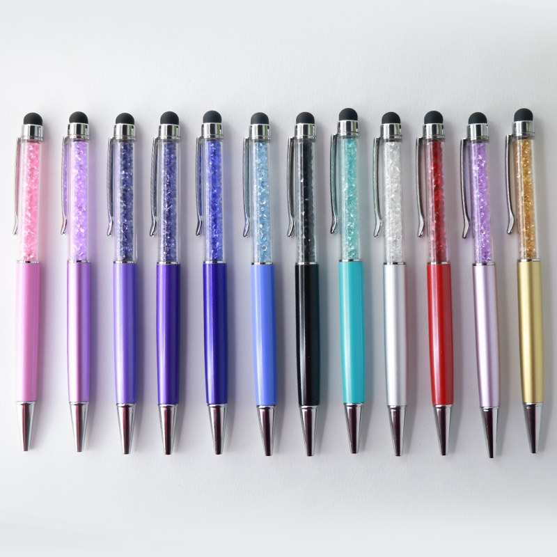Touch crystal ball point advertising diamond capacitance touch screen professional gift pen
Touch crystal ball point advertising diamond capacitance touch screen professional gift pen