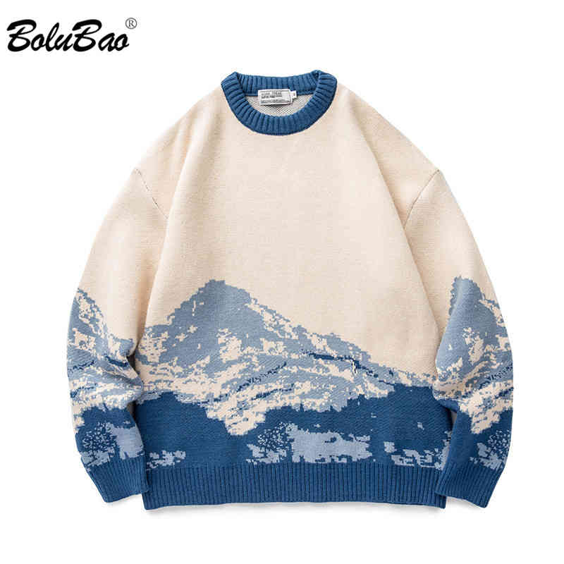 bolubao 2021 harajuku snow mountain knitted sweater gradient embroidered pullovers hip hop streetwear retro knit sweaters male, Black
bolubao 2021 harajuku snow mountain knitted sweater gradient embroidered pullovers hip hop streetwear retro knit sweaters male, Black