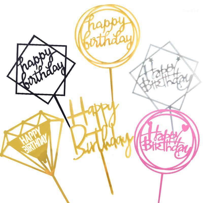 Other Festive & Party Supplies 1pc Glitter Acrylic Cake Topper Gold Sliver Happy Birthday Heart Cupcake Toppers For Baby Shower Wedding Deco
Other Festive & Party Supplies 1pc Glitter Acrylic Cake Topper Gold Sliver Happy Birthday Heart Cupcake Toppers For Baby Shower Wedding Deco