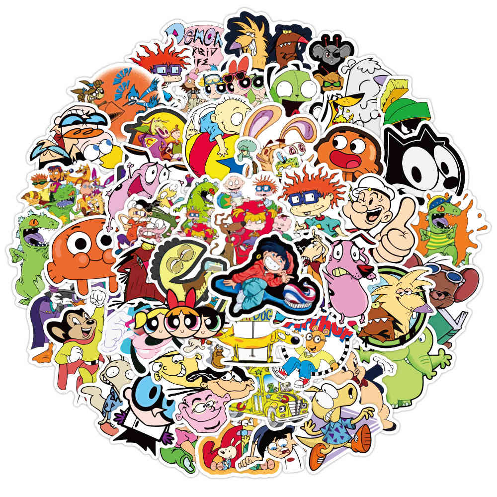 50 Cartoon Graffiti Stickers Notebook Trunk Car Water Cup Waterproof, Cartoon50pcs
50 Cartoon Graffiti Stickers Notebook Trunk Car Water Cup Waterproof, Cartoon50pcs