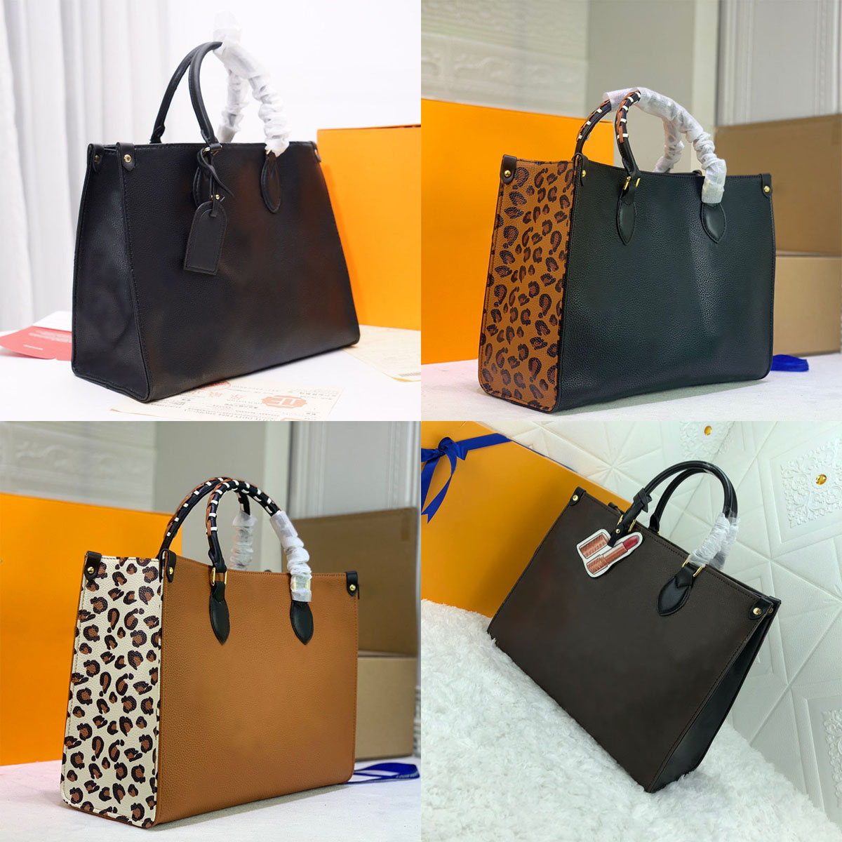 MM totes for women handbag luxury designer shoulder bag capsule embossed genuine leather fashion purse braided handle hand bags woman tote handbags, Black/side leopard print
MM totes for women handbag luxury designer shoulder bag capsule embossed genuine leather fashion purse braided handle hand bags woman tote handbags, Black/side leopard print