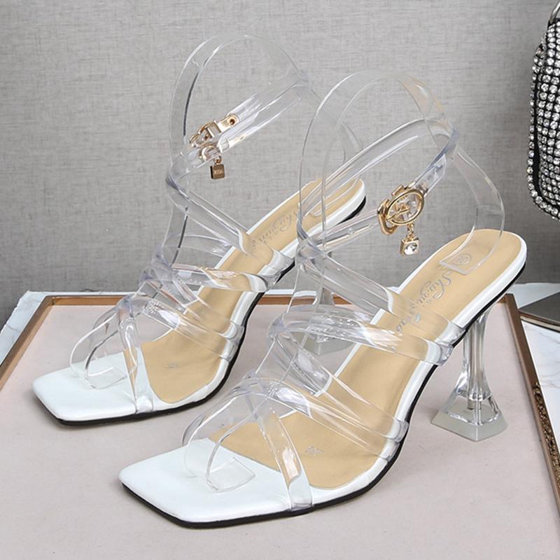 Sandals Transparent Sexy Nightclub Women's Shoes Large 35-45 Wine Glass With Fairy Style Fashion Stiletto, Red
Sandals Transparent Sexy Nightclub Women's Shoes Large 35-45 Wine Glass With Fairy Style Fashion Stiletto, Red