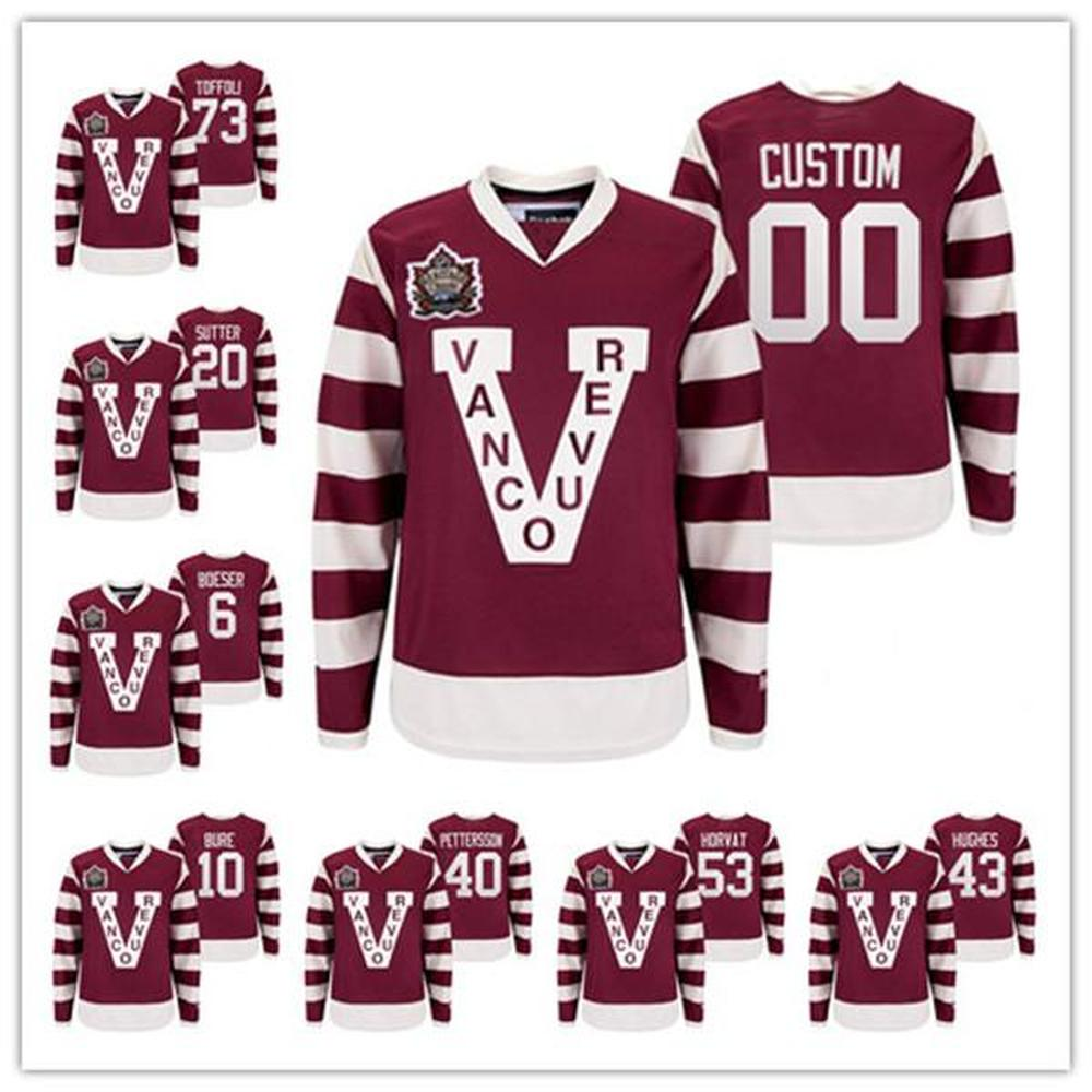Vancouver Canucks 33 H.Sedin Custom Jersey Millionaires Heritage Classic Burgundy Bo Horvat Quinn Hughes Elias Pettersson Vintage Pavel Bure Jerseys, Red
Vancouver Canucks 33 H.Sedin Custom Jersey Millionaires Heritage Classic Burgundy Bo Horvat Quinn Hughes Elias Pettersson Vintage Pavel Bure Jerseys, Red